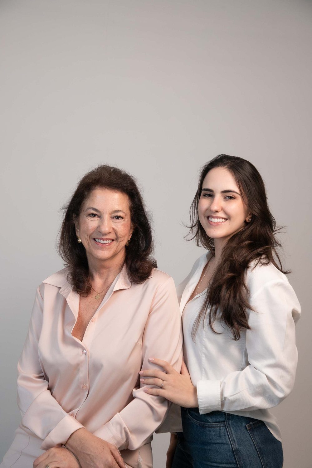 Rosa Dalledone e Camilla Dalledone Gasparin, arquitetas do escritório